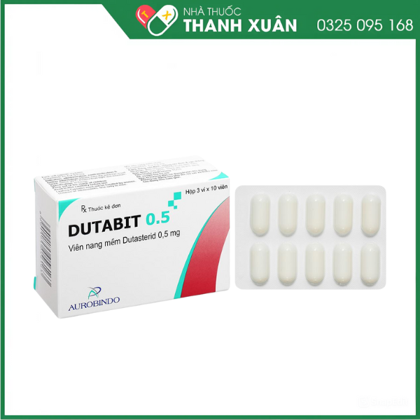 Thuốc Dutabit 0.5 điều trị phì đại tiền liệt tuyến từ trung bình đến nặng